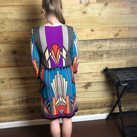 ETCETERA, Geometric dress, EUC - Picture 7 of 11